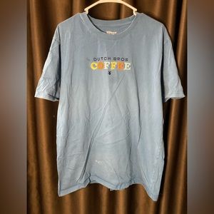 Dutch Bros Coffee Multicolored Short Sleeve T-shirt size XL